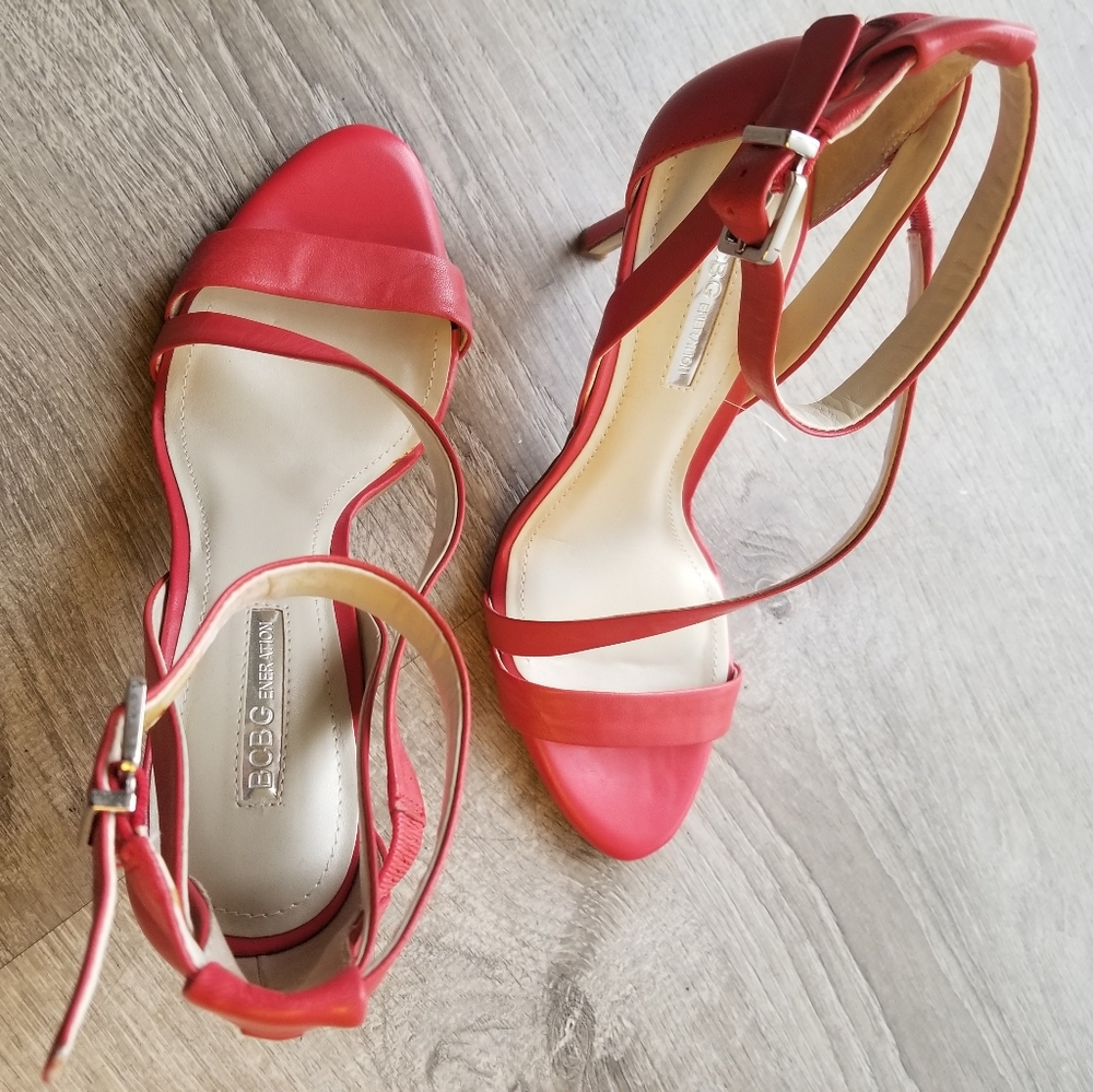 Orange BCBGeneration Sandals